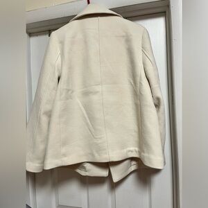 H&M Ivory Jacket Medium